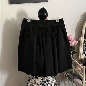 Banana Republic Elegant Black A-Line Skirt